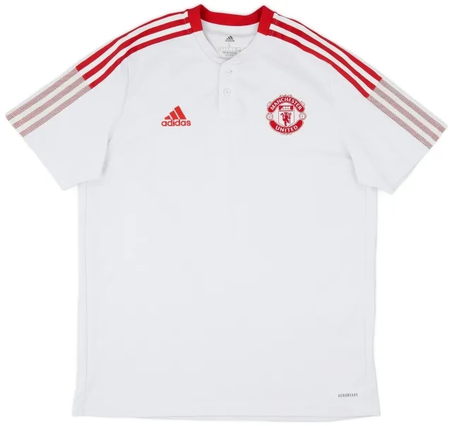 2021-22 Manchester United adidas Polo Shirt - 5/10 - (L)