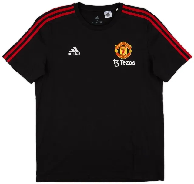 2022-23 Manchester United adidas Cotton Tee - 8/10 - (M)