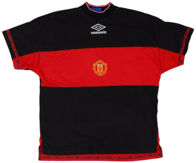 1994-96 Manchester United Umbro Training Shirt - 8/10 - (XXL)