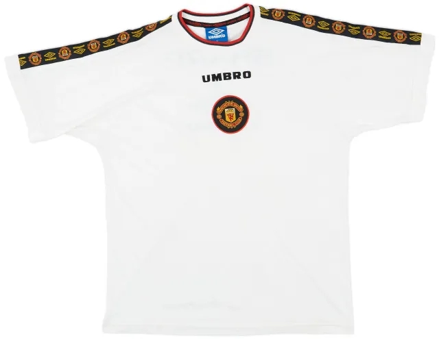 1996-97 Manchester United Umbro Cotton Tee - 8/10 - (XL)