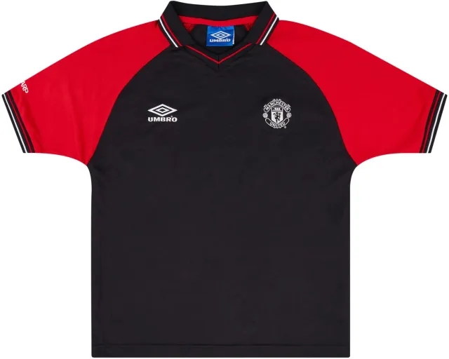 1998-99 Manchester United Umbro Training Shirt - 8/10 - (Y)