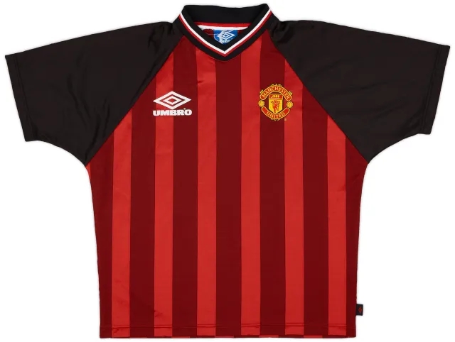 1998-99 Manchester United Umbro Training Shirt - 9/10 - (S)