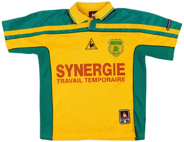 LeCoqSportif 2000-02 Nantes Home Shirt - 8/10 - (XL.Boys)