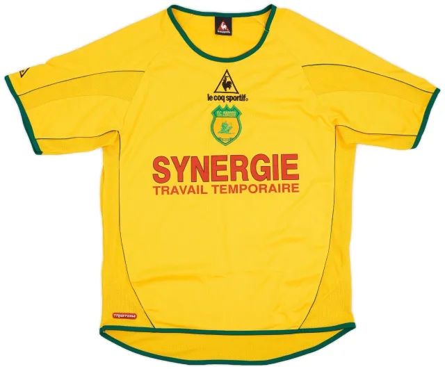 LeCoqSportif 2002-04 Nantes Home Shirt - 9/10 - (L)