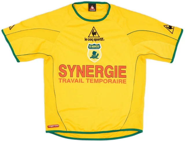 LeCoqSportif 2002-04 Nantes Home Shirt - 8/10 - (XL.Boys)