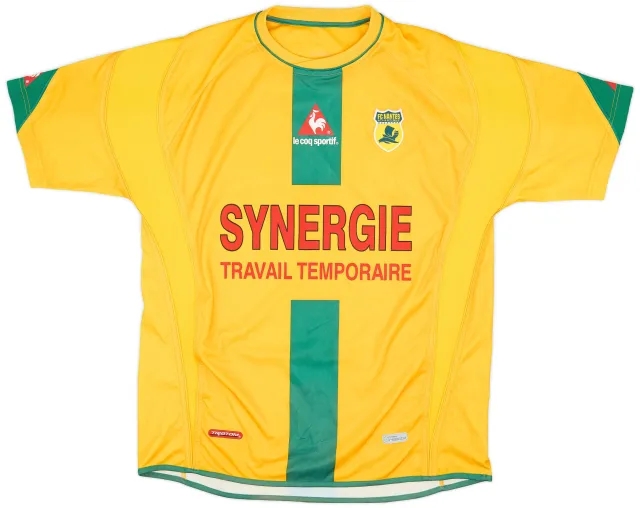 LeCoqSportif 2004-05 Nantes Home Shirt - 7/10 - (XL)