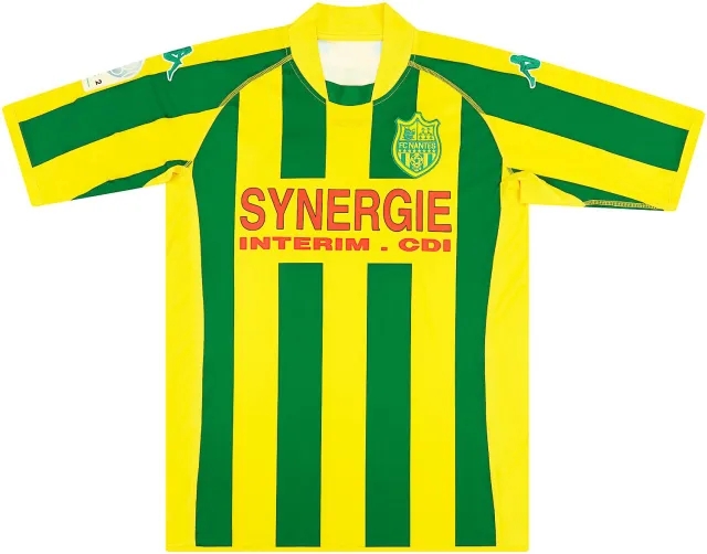 Kappa 2009-10 Nantes Match Issue Home Shirt Shereni #22
