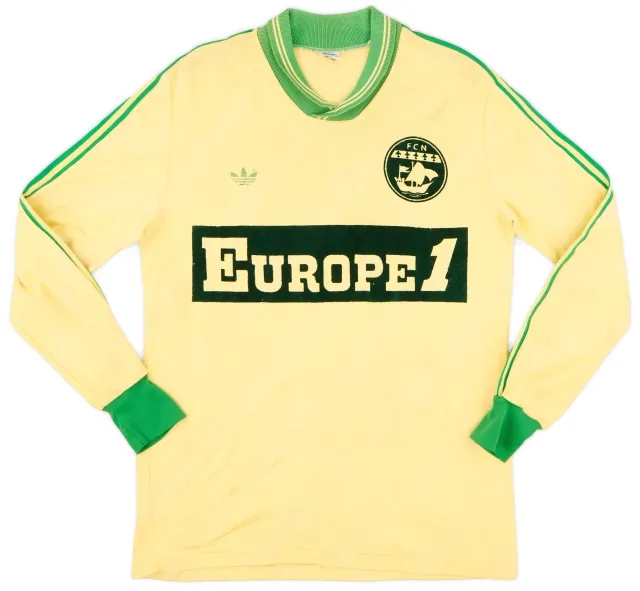 adidas 1987-88 Nantes Home L/S Shirt - 6/10 - (M)