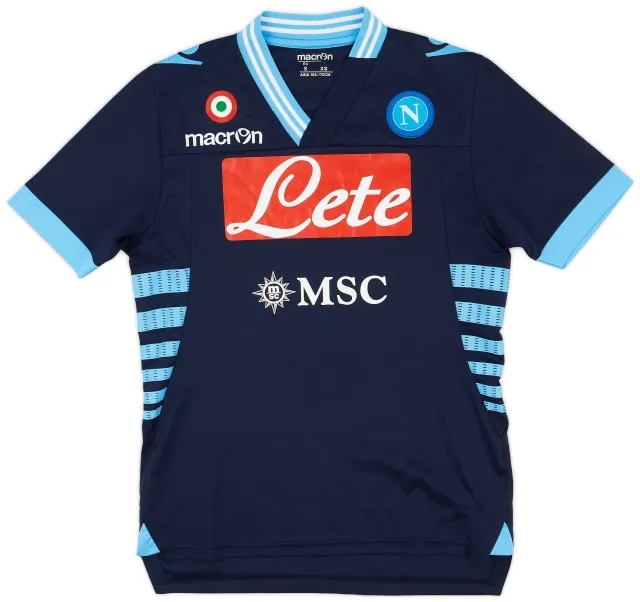 Macron 2012-13 Napoli Away Shirt - 8/10 - (S)