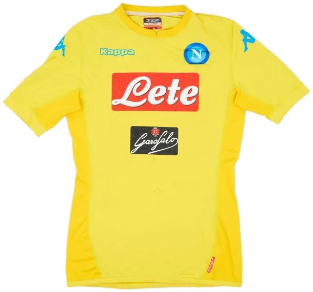 Kappa 2017-18 Napoli Authentic Away Shirt - 5/10 - (XL)