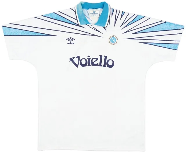 Umbro 1991-93 Napoli Away Shirt - 7/10 - (XL)
