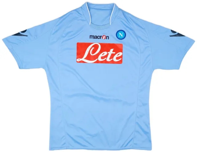 Macron 2009-10 Napoli Home Shirt - 5/10 - (M)