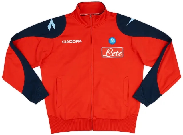 2007-08 Napoli Diadora Track Jacket - 7/10 - (M)