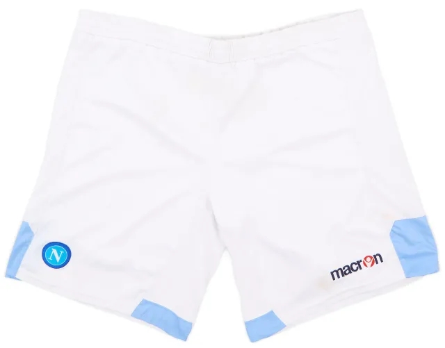 Macron 2010-11 Napoli Home Shorts - 4/10 - (XL)