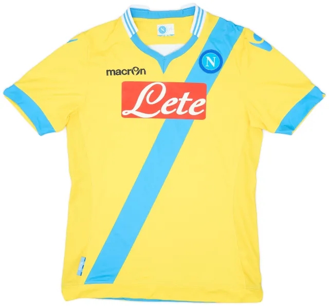 Macron 2013-14 Napoli Third Shirt - 8/10 - (XL)