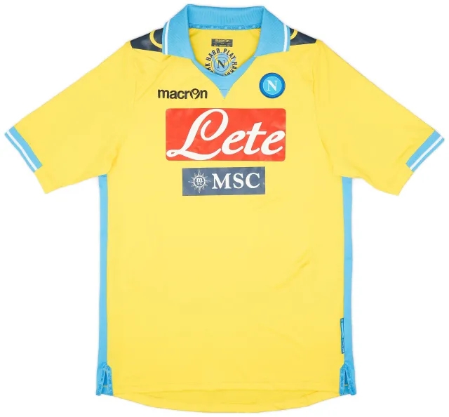 Macron 2013-14 Napoli Third Shirt - 7/10 - (XXL)