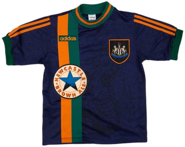 adidas 1997-98 Newcastle Away Shirt - 8/10 - (Y)