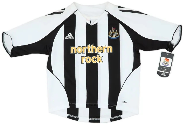 adidas 2005-07 Newcastle Home Shirt (L.Boys)