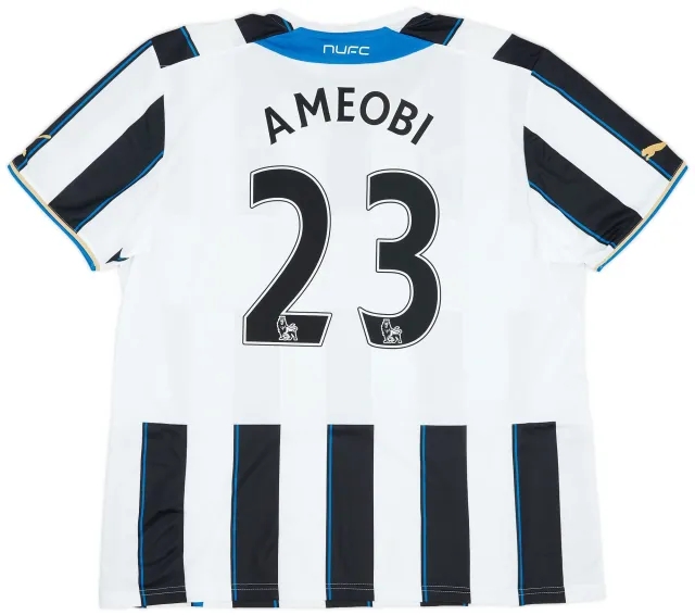 Puma 2013-14 Newcastle Home Shirt Ameobi #23 (XL)