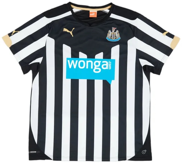 Puma 2014-15 Newcastle Home Shirt - 8/10 - (L)