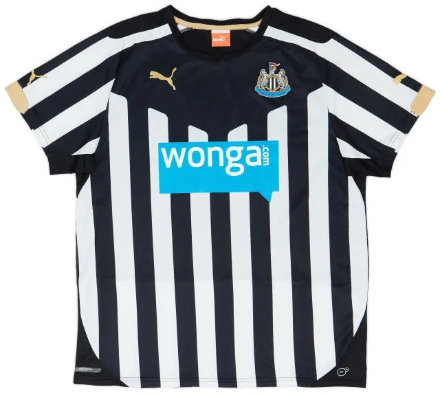 Puma 2014-15 Newcastle Home Shirt - 7/10 - (L)