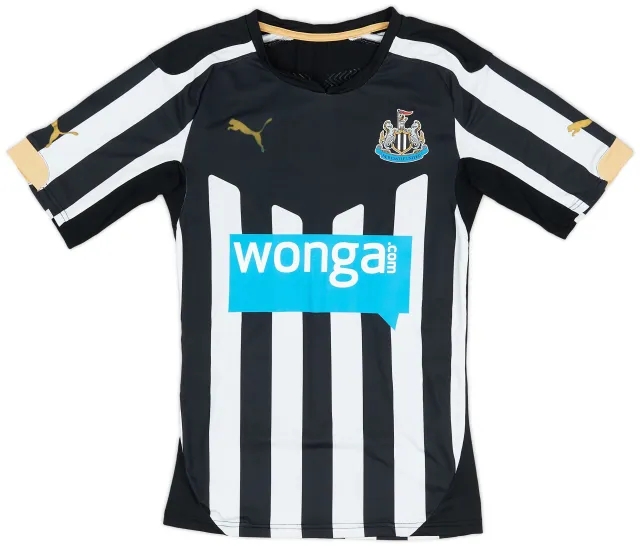 Puma 2014-15 Newcastle United Player Issue Home Shirt - 6/10 - (M)