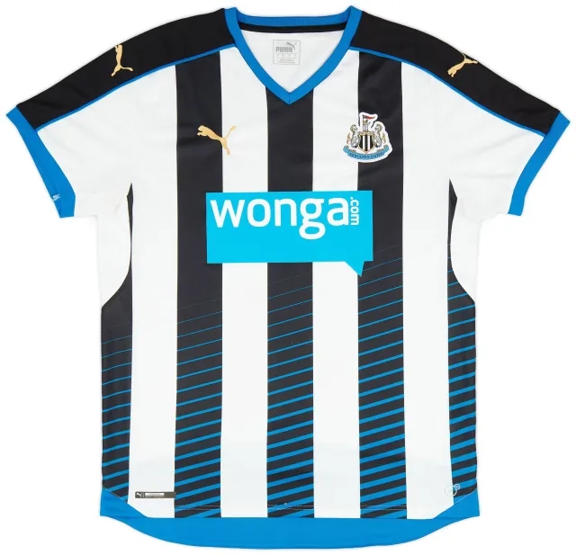 Puma 2015-16 Newcastle Home Shirt - 8/10 - (L)