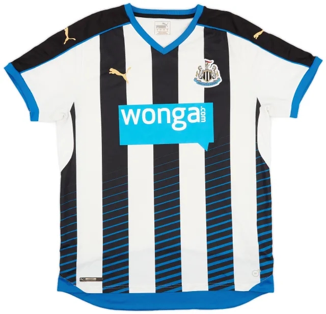 Puma 2015-16 Newcastle Home Shirt - 7/10 - (L)