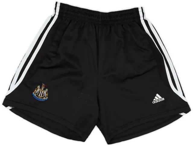 adidas 2001-03 Newcastle Home Shorts - Excellent 8/10 - (S)