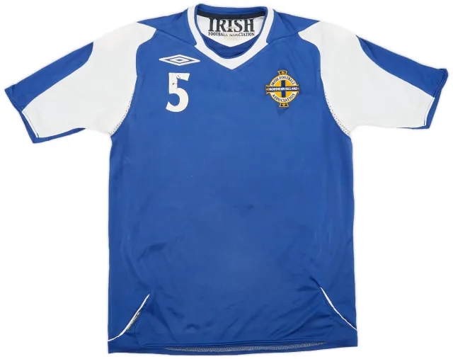 Umbro 2006-08 Northern Ireland Away Shirt - 4/10 - (S)
