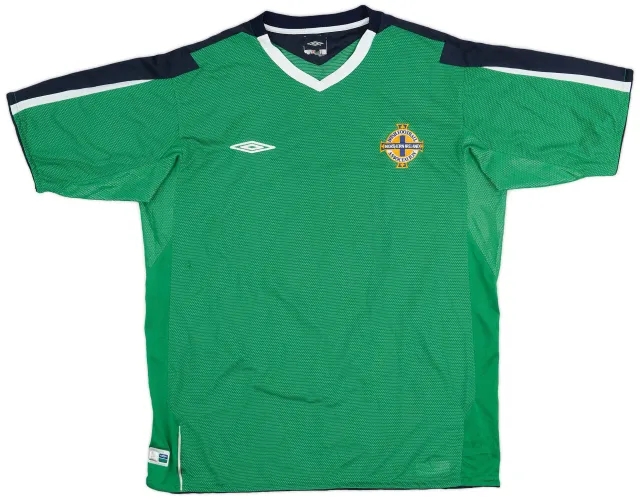 Umbro 2004-05 Northern Ireland Home Shirt - 8/10 - (L)