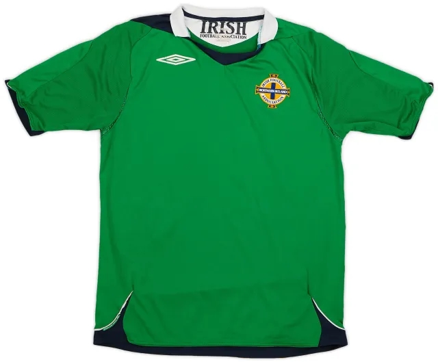 Umbro 2006-08 Northern Ireland Home Shirt - 7/10 - (M)