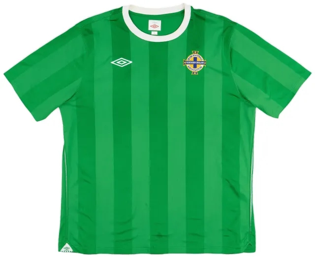 Umbro 2010-12 Northern Ireland Home Shirt - 8/10 - (XL)