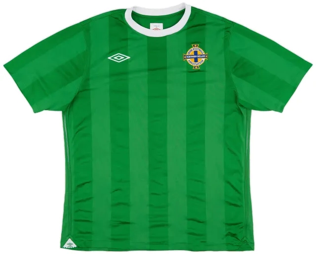 Umbro 2010-12 Northern Ireland Home Shirt - 6/10 - (L)