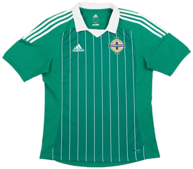 adidas 2012-13 Northern Ireland Home Shirt - 9/10 - (M)