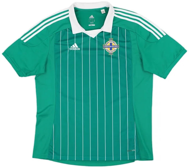 adidas 2012-13 Northern Ireland Home Shirt - 9/10 - (XL)