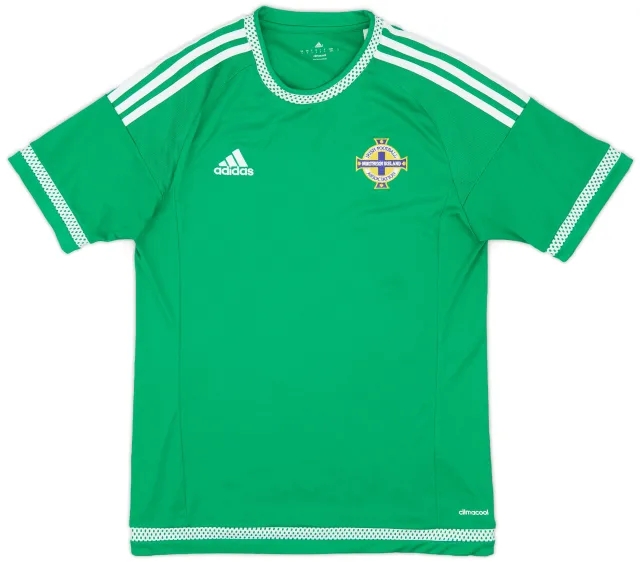 adidas 2015 Northern Ireland Home Shirt - 8/10 - (S)