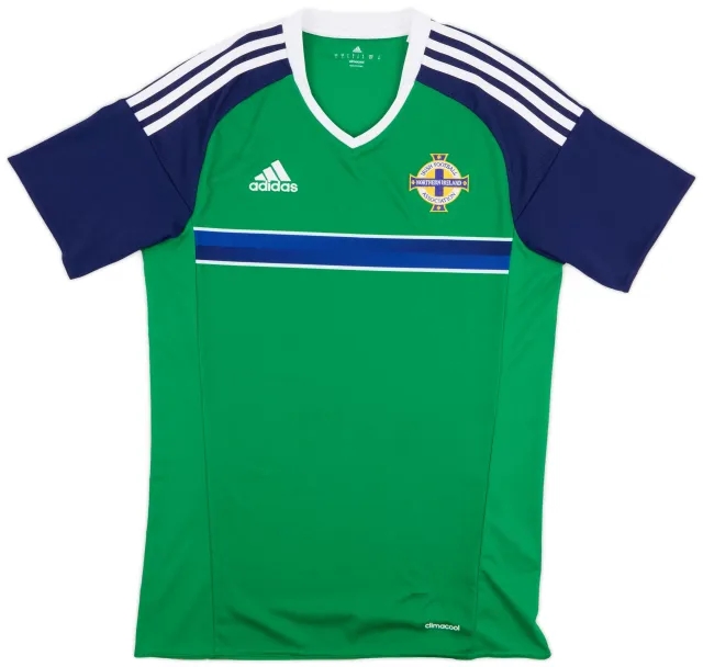 Umbro 2016-17 Northern Ireland Home Shirt - 10/10 - (S)