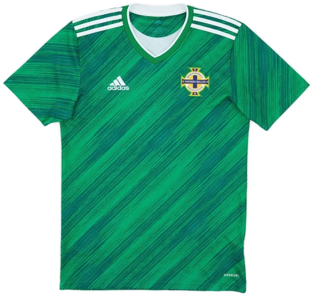 adidas 2020-22 Northern Ireland Home Shirt - 9/10 - (S)