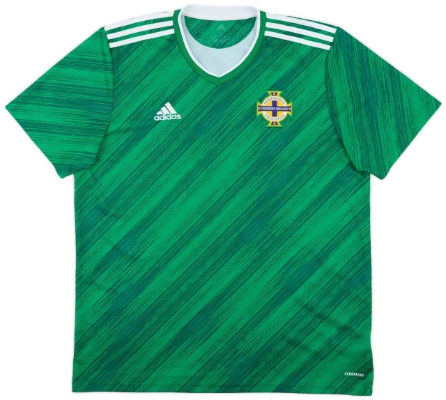 adidas 2020-22 Northern Ireland Home Shirt - 8/10 - (XL)