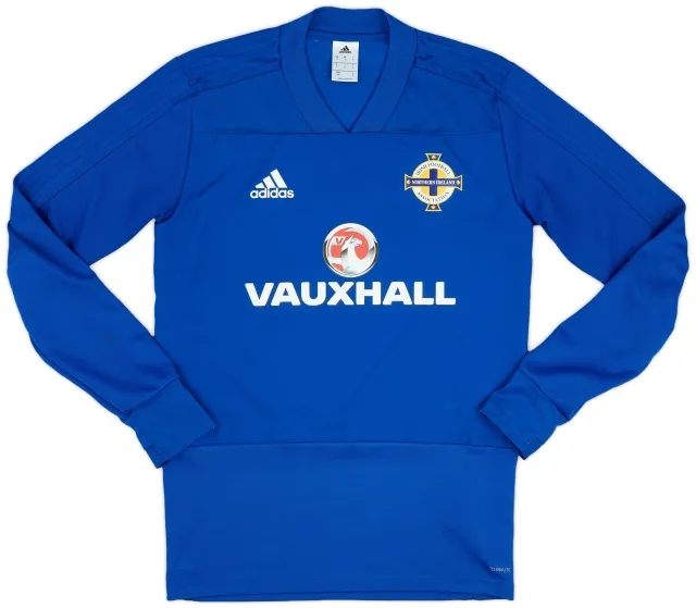2017-18 Northern Ireland adidas Training Top - 7/10 - (S)