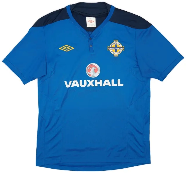 2010-11 Northern Ireland Umbro Polo Shirt - 9/10 - (M)