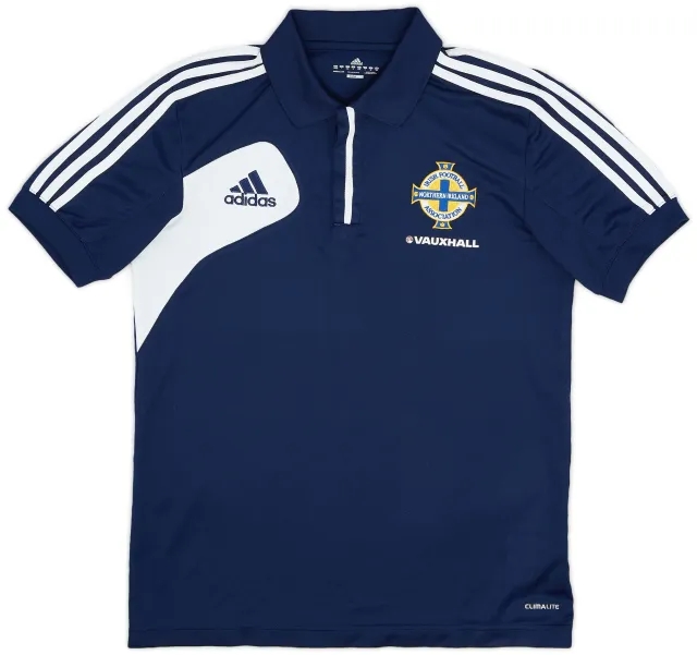 2012-13 Northern Ireland adidas Polo Shirt - 9/10 - (S)