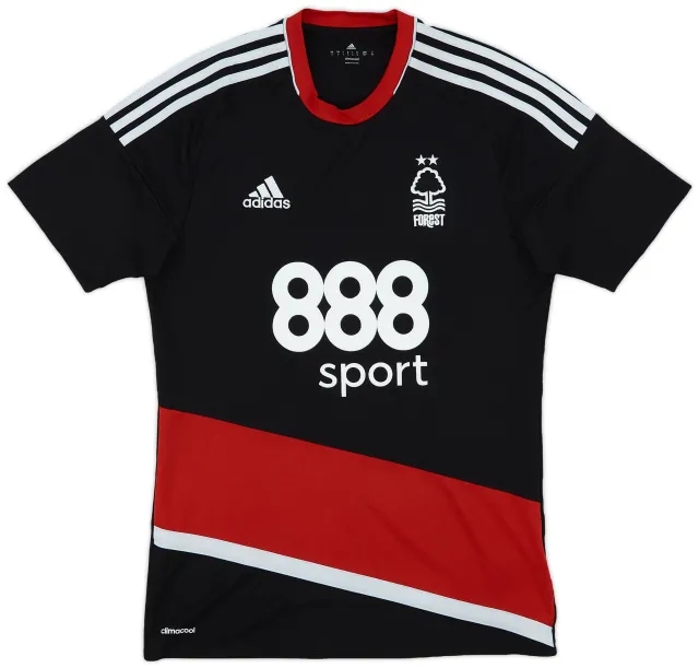 adidas 2016-17 Nottingham Forest Away Shirt - 8/10 - (S)