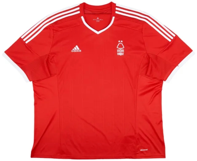 adidas 2014-15 Nottingham Forest Home Shirt - 7/10 - (3XL)