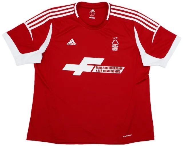 adidas 2013-14 Nottingham Forest Home Shirt - 6/10 - (XXL)