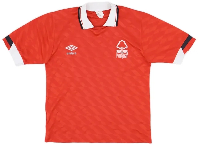 Umbro 1988-90 Nottingham Forest Home Shirt - 7/10 - (M.Boys)