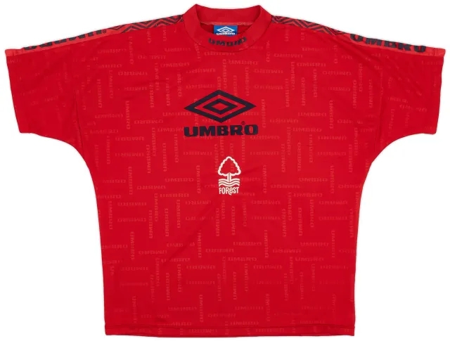 1994-95 Nottingham Forest Umbro Training Shirt - 7/10 - (XL)