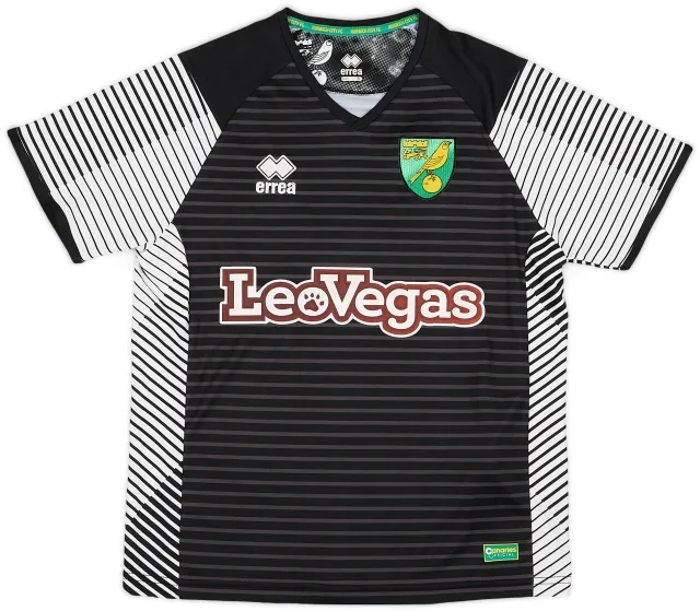 Errea 2017-18 Norwich Away Shirt - 9/10 - (S)