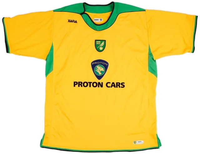 2005-06 Norwich Home Shirt - 8/10 - (XL)